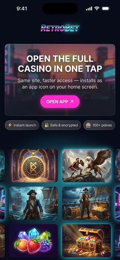 RetroBet Casino app — what it is – RetroBet