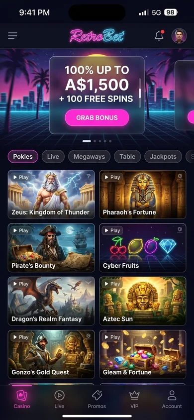 RetroBet Casino app — what it is – RetroBet